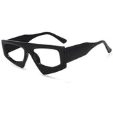 Zoro Personality Irregular Glasses Frame Geometric Frames Southood Black